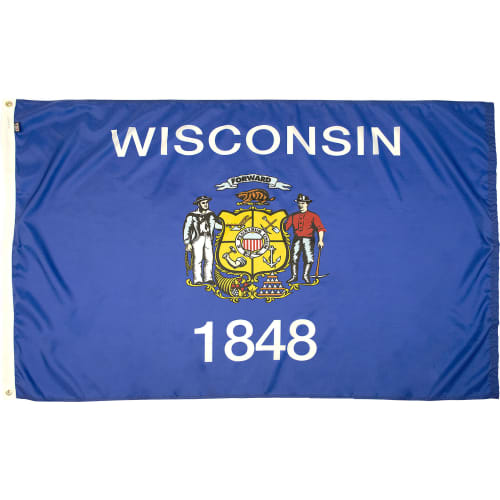 Flagsource State Flag Wisconsin 4' x 6'